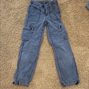 American Eagle Outfitters Gray Stretch Pants